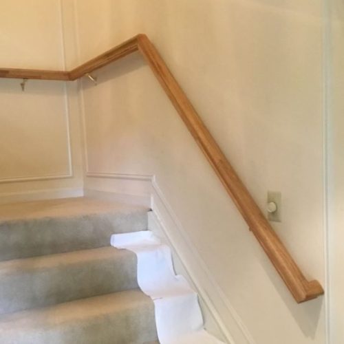 Wood Railing Installation - Gogo Access